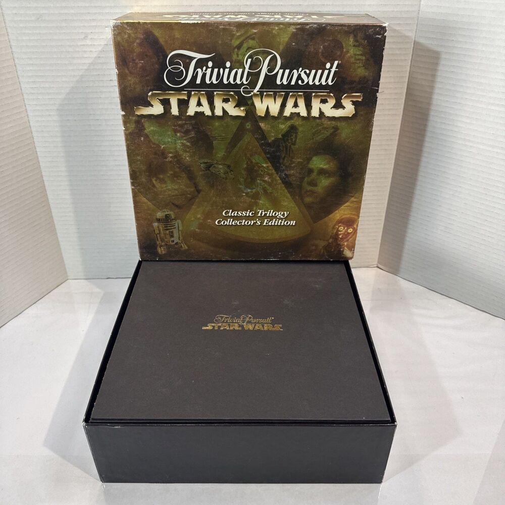 Star Wars Trivial Pursuit Classic Trilogy Collector’s Edition 1997 Complete